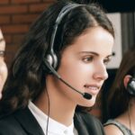 Team of people answering inbound calls