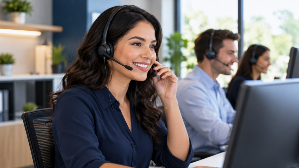 Virtual answering service agents handling customer calls
