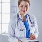 Young female healthcare professional
