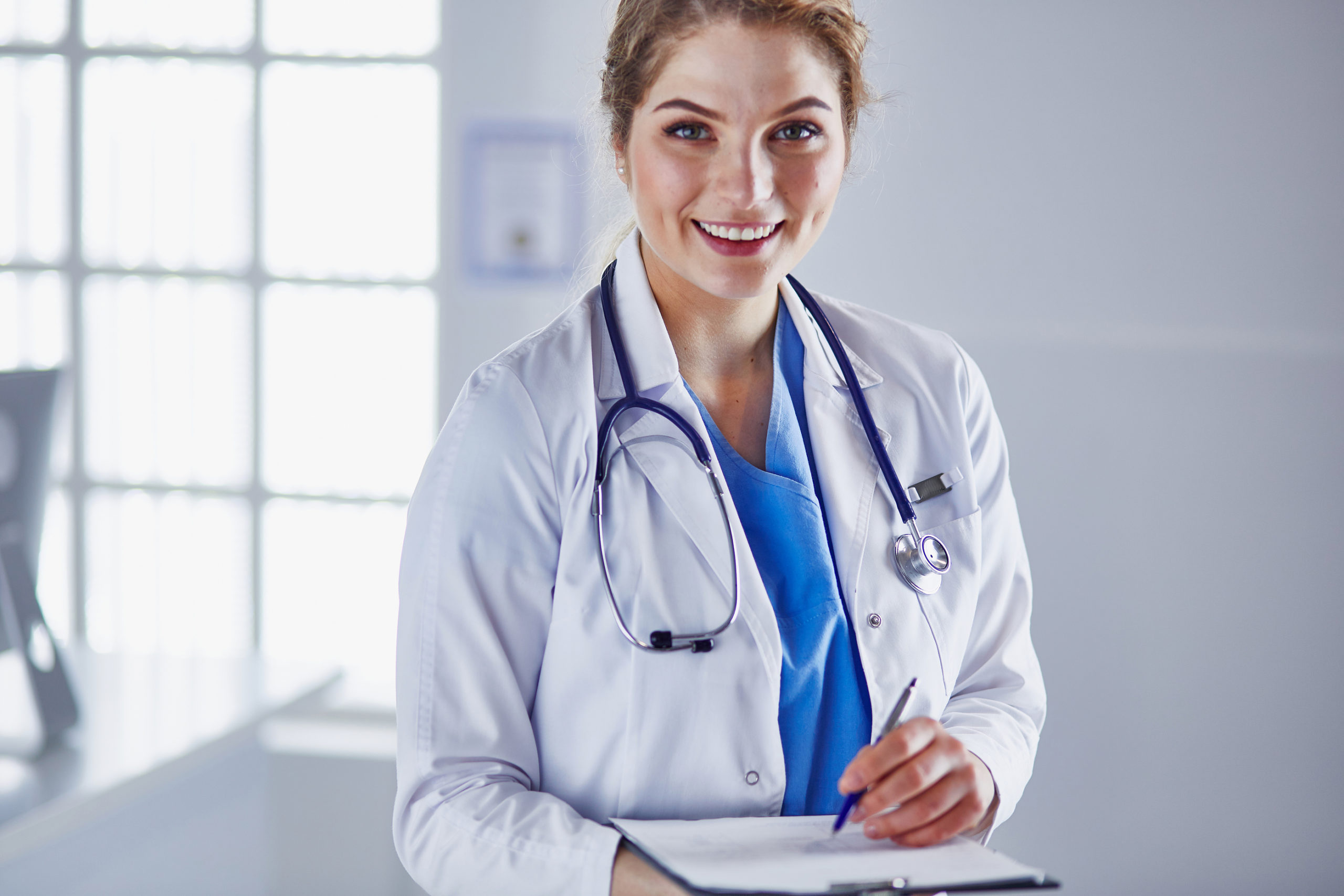 Young female healthcare professional